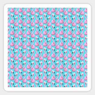 Flamingos Pattern Magnet